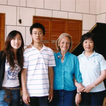 Francoise Chaffiaud - Master Class de Shenyang (Mandchourie)